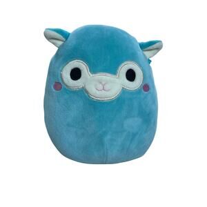 Squishmallow Tim The Llama Alpaca 8" Kelly Toy Plush Teal Blue Stuffed Animal